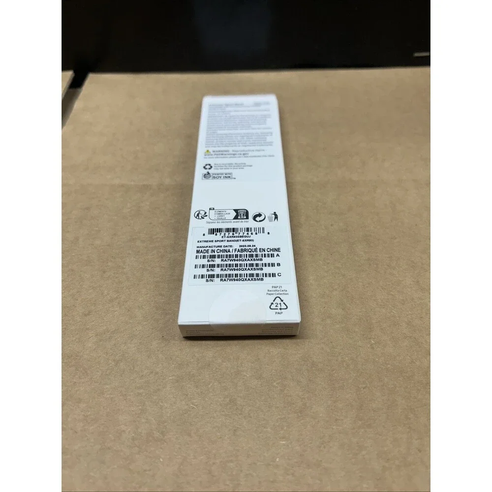 SAMSUNG Galaxy Watch 6, 5, 4 Series Extreme Sport Band One Click 20mm, S/M